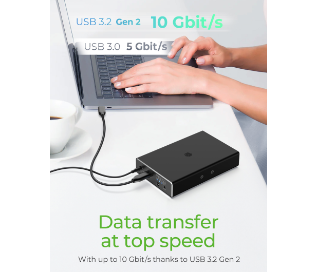 ICY BOX  USB 3.2 Gen 2 - RAID - 2x HDD/SSD - 1179874 - zdjęcie 8